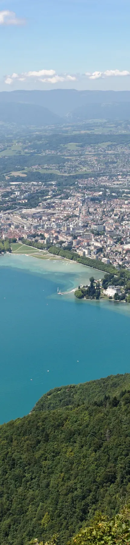 Annecy vue du Mont Veyrier - Chrono Plombier 74-01