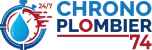 Logo Chrono Plombier 74 